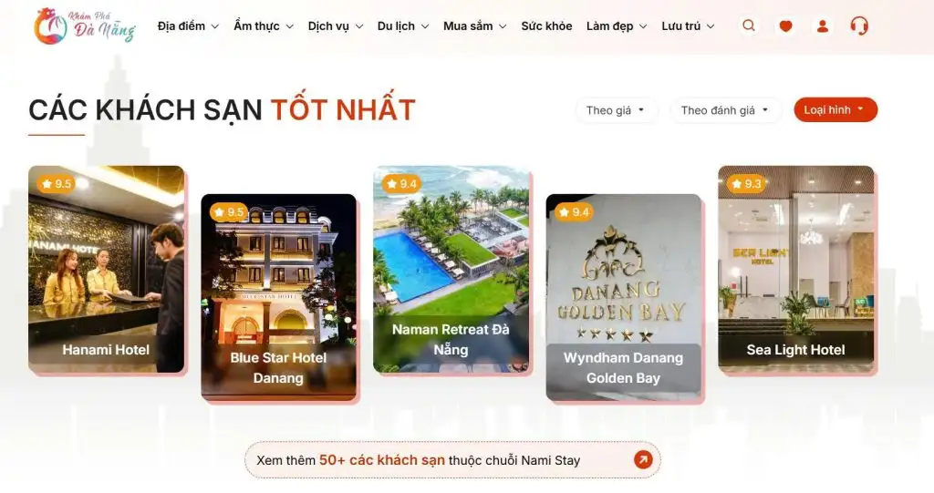 Khamphadanang: Chuyên Trang Review Du Lịch Và Khách Sạn Được Yêu Thích Tại Đà Nẵng